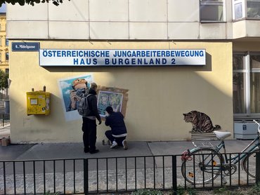 Streetart im Fokus: Workshop mit Jana&JS